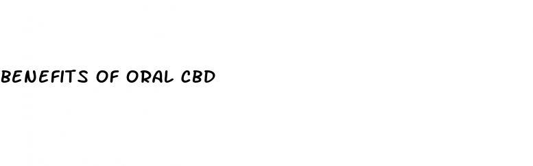 benefits of oral cbd