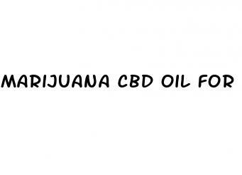 marijuana cbd oil for anxiety