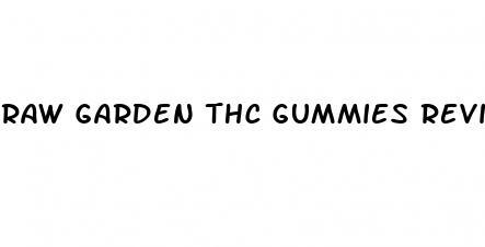 raw garden thc gummies review