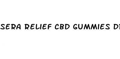 sera relief cbd gummies dr oz