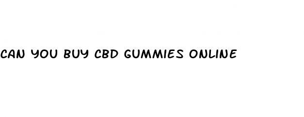 can you buy cbd gummies online