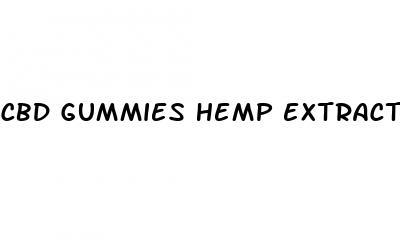 cbd gummies hemp extract 300mg