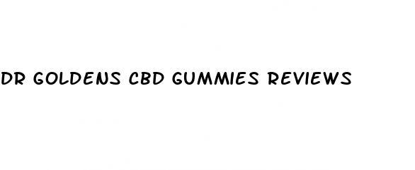 dr goldens cbd gummies reviews