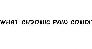 what chronic pain conditions are helped by cbd oil