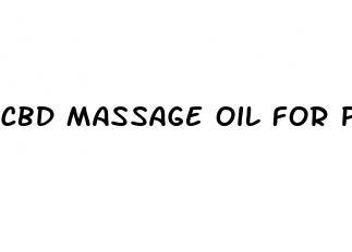 cbd massage oil for pain relief