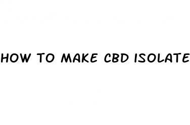 how to make cbd isolate gummies