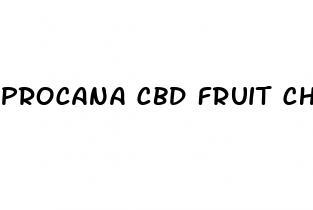 procana cbd fruit chews balance