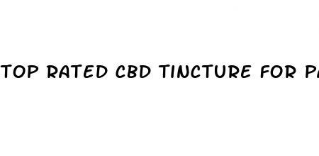 top rated cbd tincture for pain