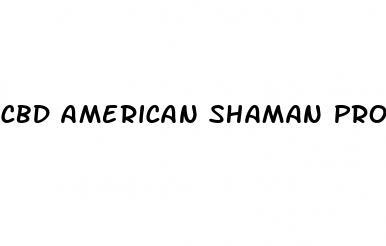 cbd american shaman product line