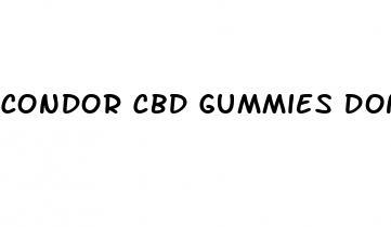 condor cbd gummies donde comprar