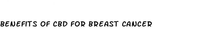 benefits of cbd for breast cancer