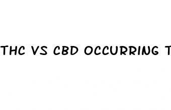 thc vs cbd occurring together has the largest benefit