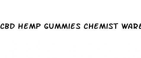 cbd hemp gummies chemist warehouse