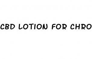 cbd lotion for chronic muscle pain