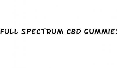 full spectrum cbd gummies 50g each