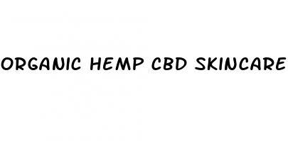 organic hemp cbd skincare products