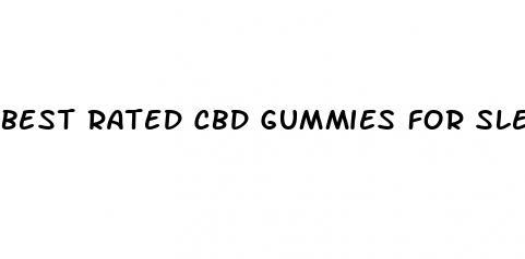 best rated cbd gummies for sleeping