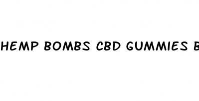 hemp bombs cbd gummies buy in store