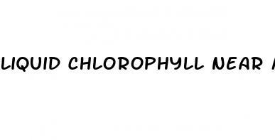 liquid chlorophyll near me in store