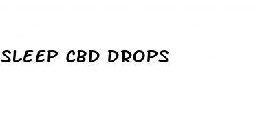 sleep cbd drops