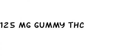 125 mg gummy thc