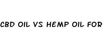 cbd oil vs hemp oil for sleep amazon