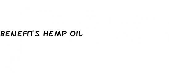 benefits hemp oil