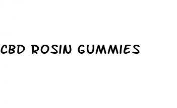 cbd rosin gummies