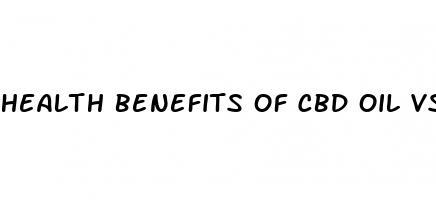 health benefits of cbd oil vs hemp oil