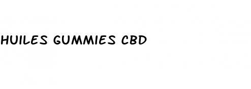 huiles gummies cbd