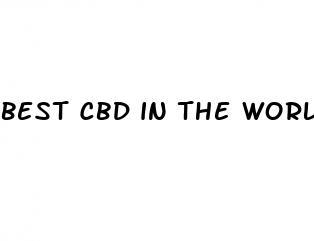 best cbd in the world