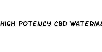 high potency cbd watermelon slice gummies