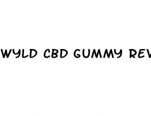 wyld cbd gummy review