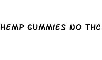 hemp gummies no thc