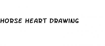 horse heart drawing