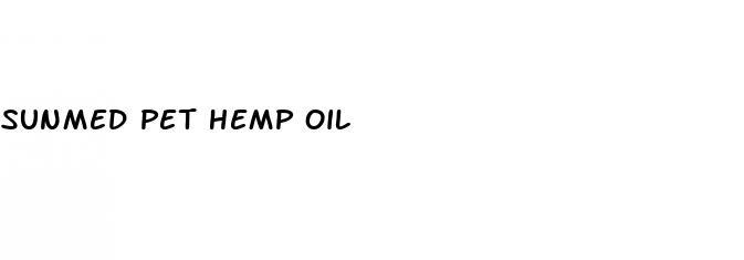 sunmed pet hemp oil