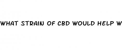 what strain of cbd would help with pain