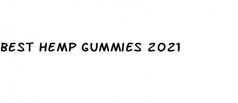 best hemp gummies 2021