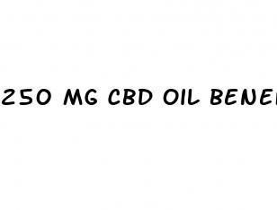 250 mg cbd oil benefits