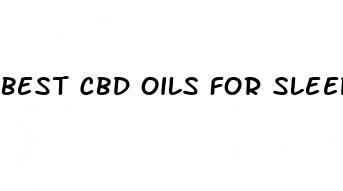 best cbd oils for sleep