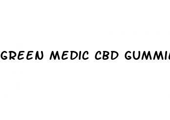 green medic cbd gummies