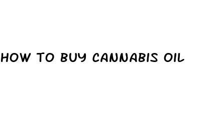 how to buy cannabis oil