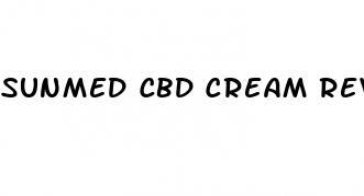 sunmed cbd cream reviews