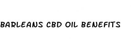 barleans cbd oil benefits