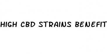 high cbd strains benefits