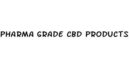 pharma grade cbd products