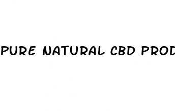 pure natural cbd products