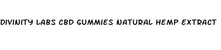 divinity labs cbd gummies natural hemp extract