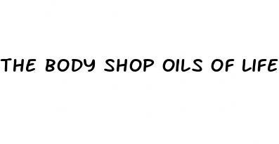 the body shop oils of life