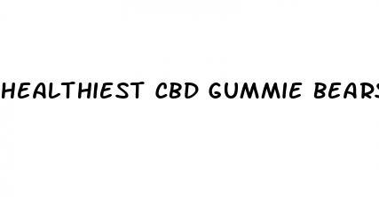 healthiest cbd gummie bears